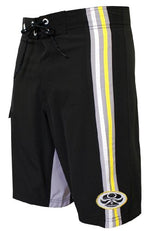 HIC Herbie Men's 21" Board Shorts – 8-Way Octo Super Stretch, Black
