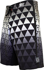 HIC Tiburon Shark Men's 21" Board Shorts – 8-Way Octo Super Stretch, Big & Tall to 60
