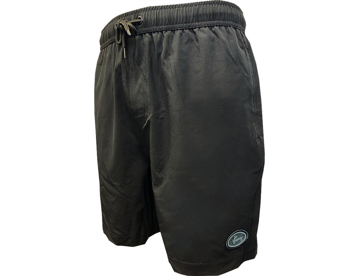 Go Barefoot NO Worries 8 Way Stretch Mesh Lining Swim Trunks