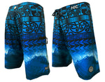 Hawaiian Island Creations (HIC) 20" Poly Wave 8 Way Stretch Board Shorts
