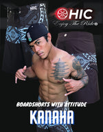 Hawaiian Island Creations (HIC) 21" Kanaha 8 Way Stretch Board Shorts