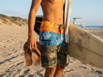 Hawaiian Island Creations (HIC) 20" UA HUKA 8 Way Stretch Board Shorts