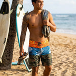 Hawaiian Island Creations (HIC) 20" UA HUKA 8 Way Stretch Board Shorts