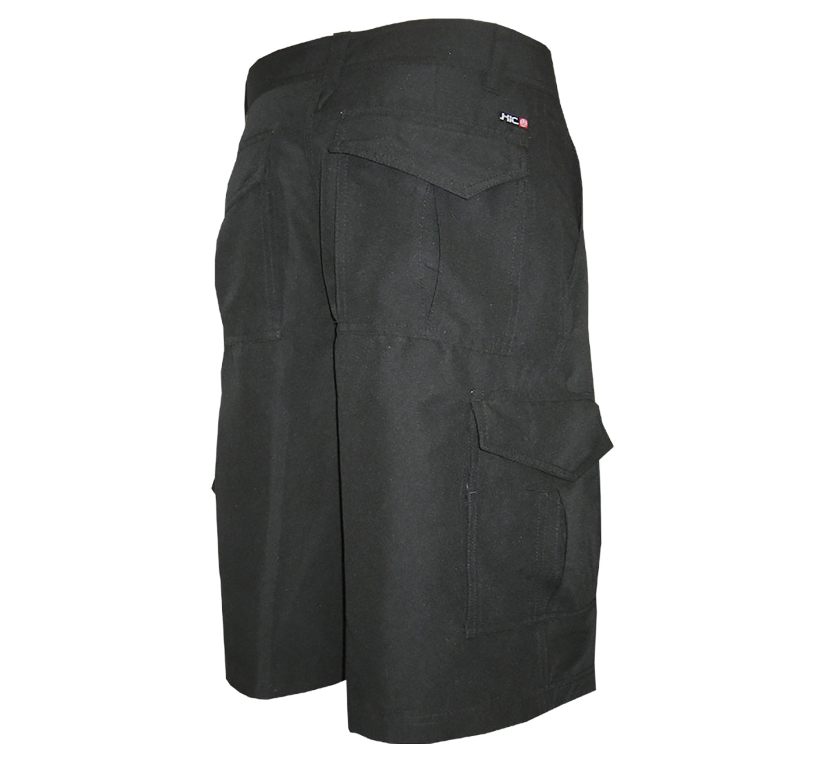 HIC Mauna Kea Men's 23" Cargo Walking Shorts – Rugged Peached Microsuede, Velcro Cargo Pockets