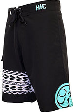 HIC Nua Men's 21" Board Shorts – Peached Microsuede, Big & Tall to 60