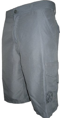 HIC Mauna Kea Men's 23" Cargo Walking Shorts – Rugged Peached Microsuede, Velcro Cargo Pockets