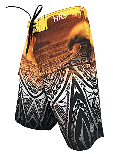 Hawaiian Island Creations HIC 20" Perfect Peak 8 Way Stretch Board Shorts