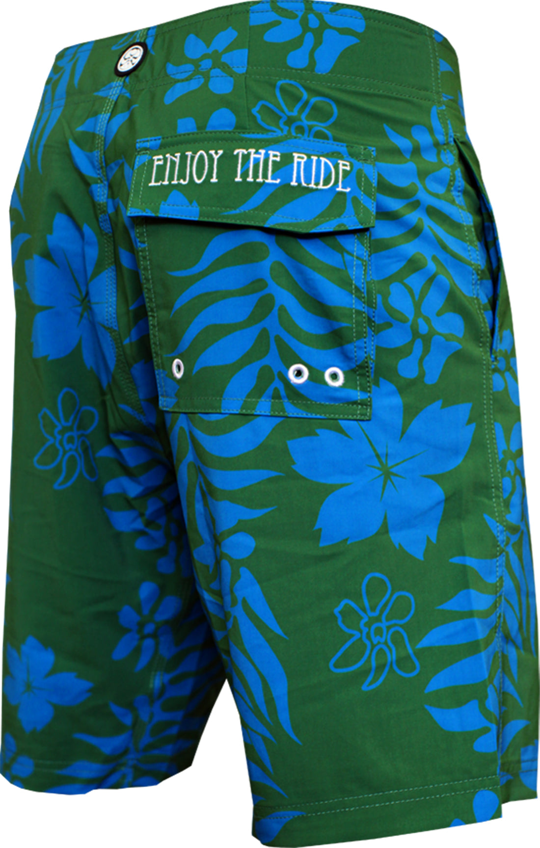 HIC Mo'orea Men's 20" Board Shorts – 8-Way Octo Super Stretch, Jungle, Big & Tall to 60