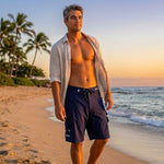 HIC Hawaiian Island Creations Men's Generals – Quick Dry Surf Board Shorts