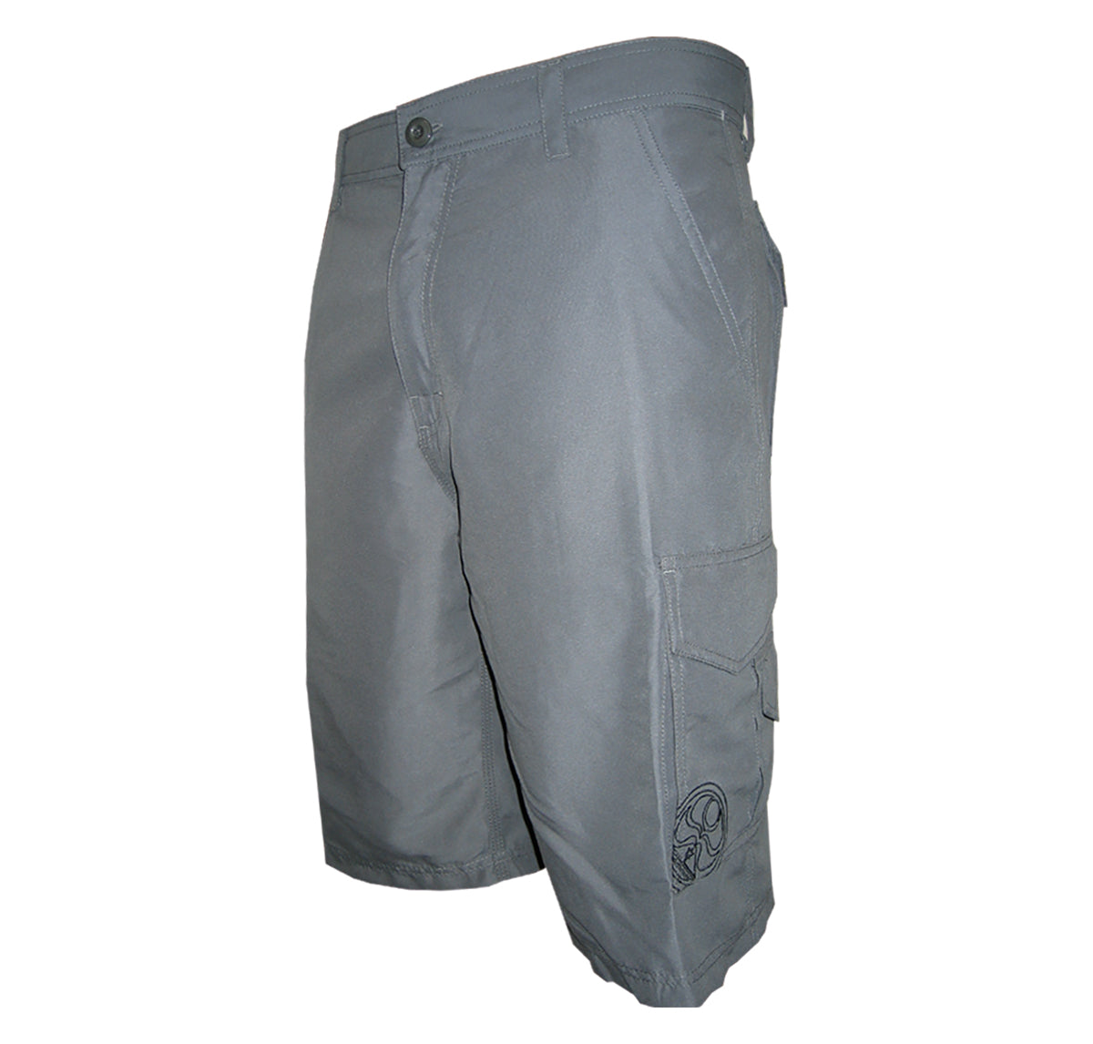 HIC Mauna Kea Men's 23" Cargo Walking Shorts – Rugged Peached Microsuede, Velcro Cargo Pockets