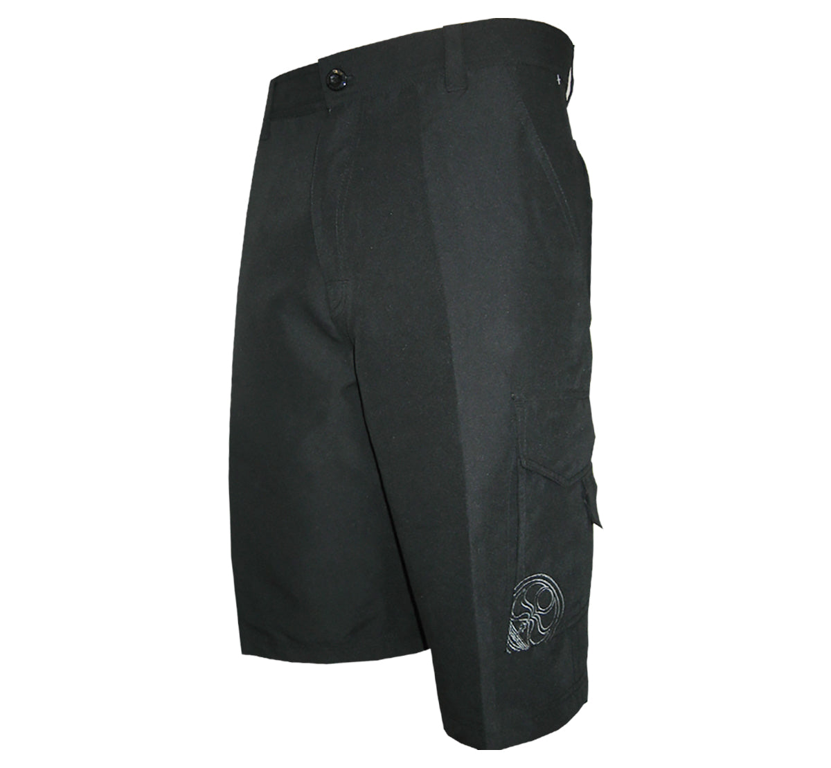 HIC Mauna Kea Men's 23" Cargo Walking Shorts – Rugged Peached Microsuede, Velcro Cargo Pockets