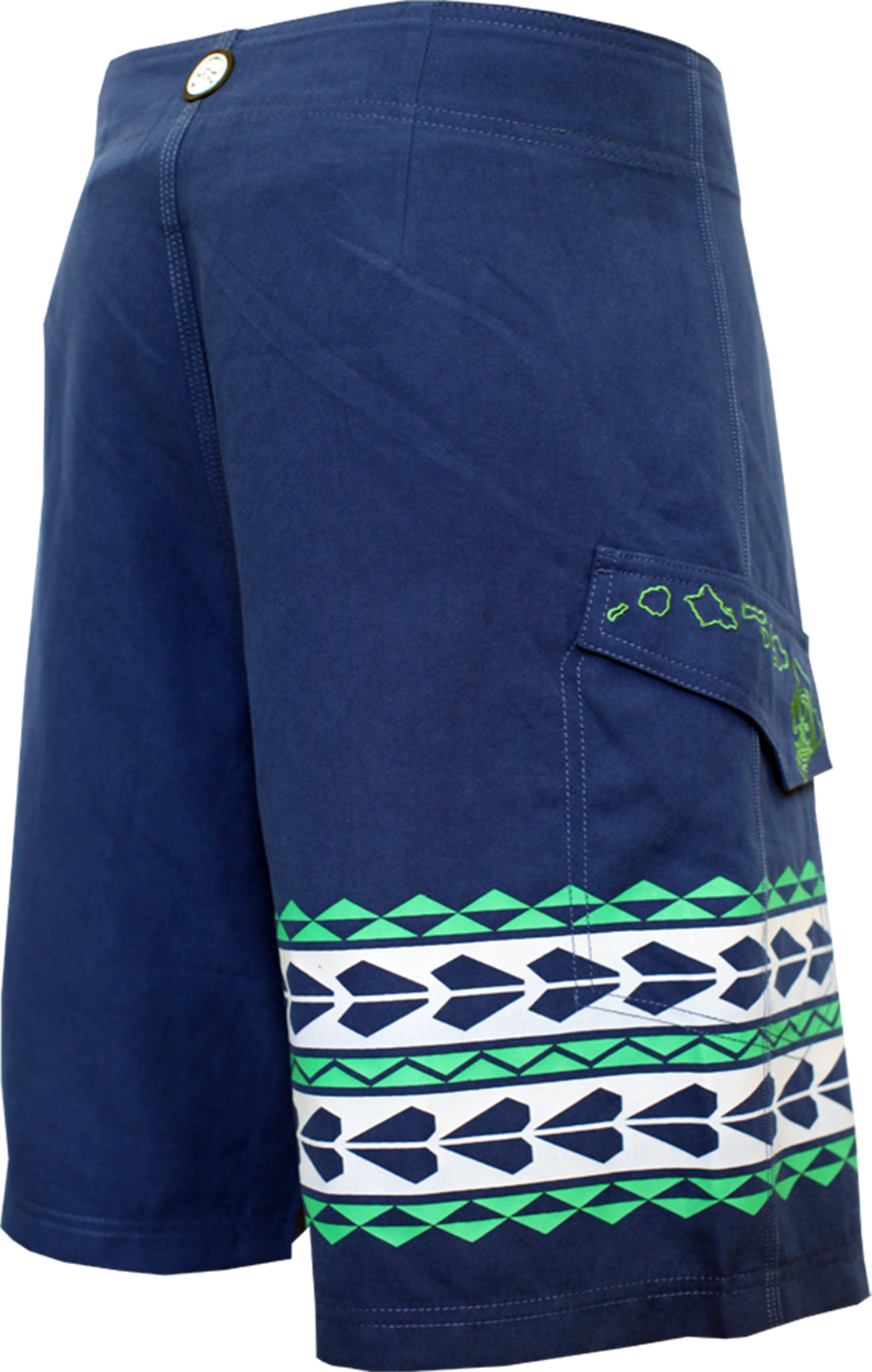 HIC Nua Men's 21" Board Shorts – Peached Microsuede, Big & Tall to 60