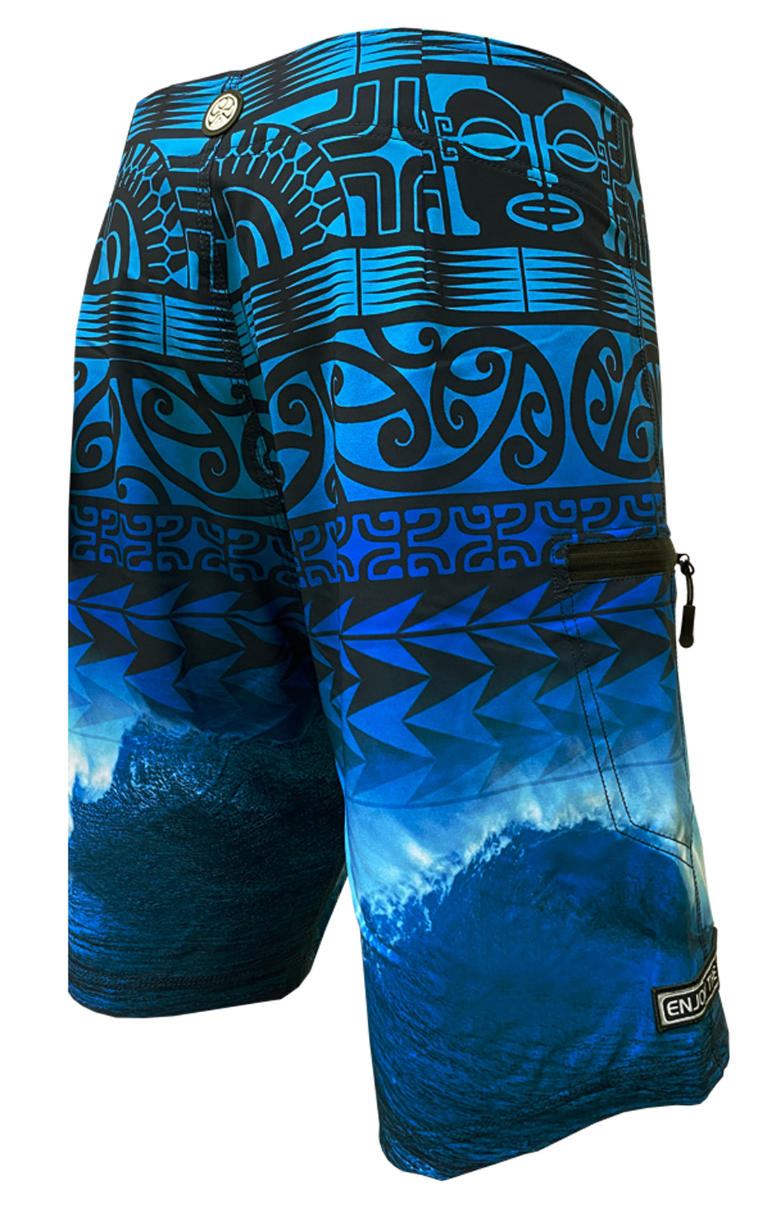 Hawaiian Island Creations (HIC) 20" Poly Wave 8 Way Stretch Board Shorts