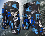 Hawaiian Island Creations HIC 19" Mahi Mahi Palms 8 Way Stretch Board Shorts