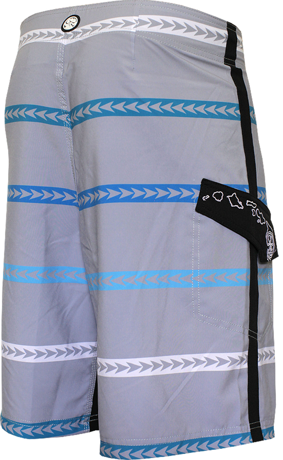 HIC Alewa Stripe Men's 21" Board Shorts – 8-Way Octo Super Stretch
