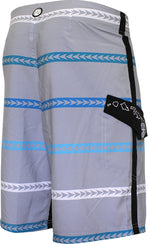HIC Alewa Stripe Men's 21" Board Shorts – 8-Way Octo Super Stretch