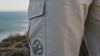 Video of HIC Mauna Kea microsuede cargo walking shorts on a Hawaii coastal walk