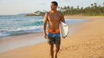 Hawaiian Island Creations (HIC) 20" UA HUKA 8 Way Stretch Board Shorts